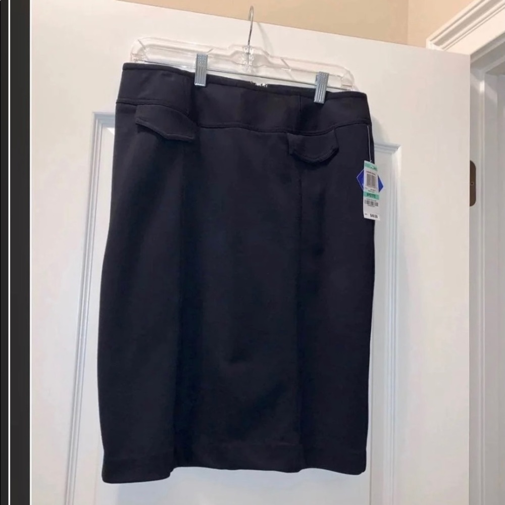 NWT Style&Co Black Pencil Skirt 8P